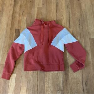 Hippie Rose Crop Hoodie